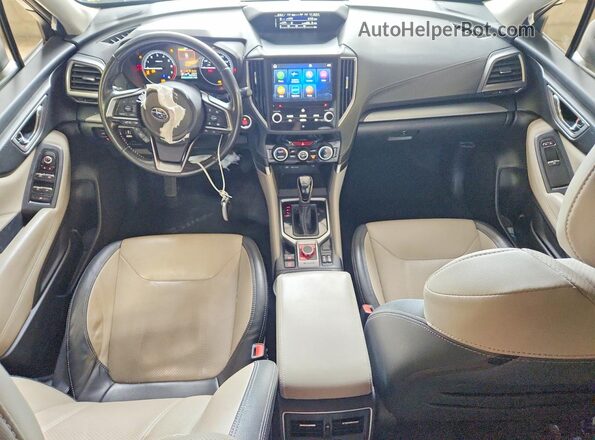 JF2SKASC9LH405152 2020 SUBARU FORESTER Black წინა პანელის ხედი