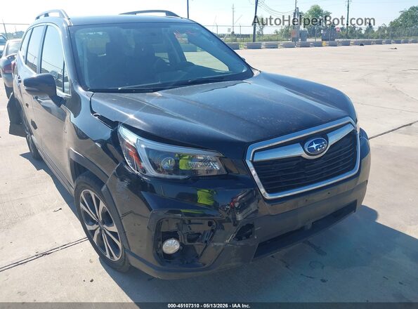 JF2SKASC9MH475140 2021 SUBARU FORESTER Black Вид спереду