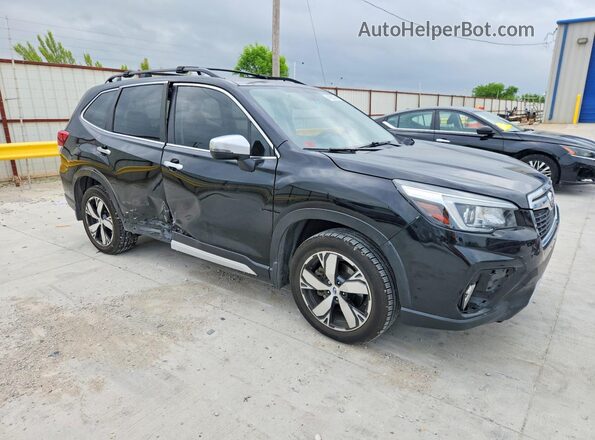 JF2SKAWC2KH576995 2019 SUBARU FORESTER Черный Передняя правая четверть