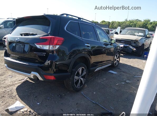 JF2SKAWC6KH448128 2019 SUBARU FORESTER Черный Задняя правая четверть