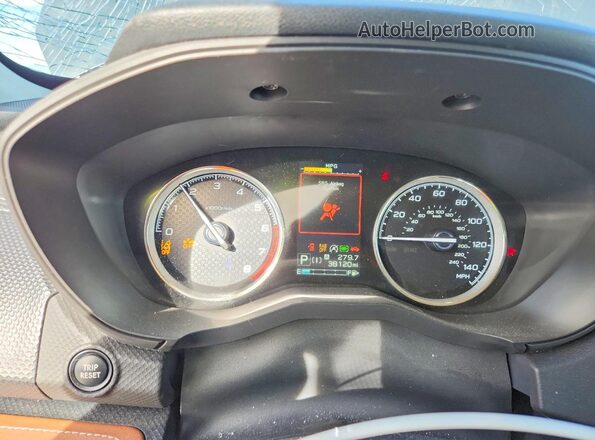 JF2SKAXC0LH588594 2020 SUBARU FORESTER Gray Widok zestawu wskaźników