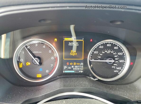 JF2SKAXC0MH432640 2021 SUBARU FORESTER Серый Вид щитка приборов