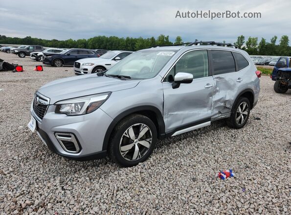 JF2SKAXC1LH463653 2020 SUBARU FORESTER Silver Передня ліва чверть