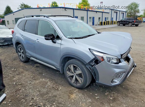 JF2SKAXC4LH529886 2020 SUBARU FORESTER Серебряный Передняя правая четверть