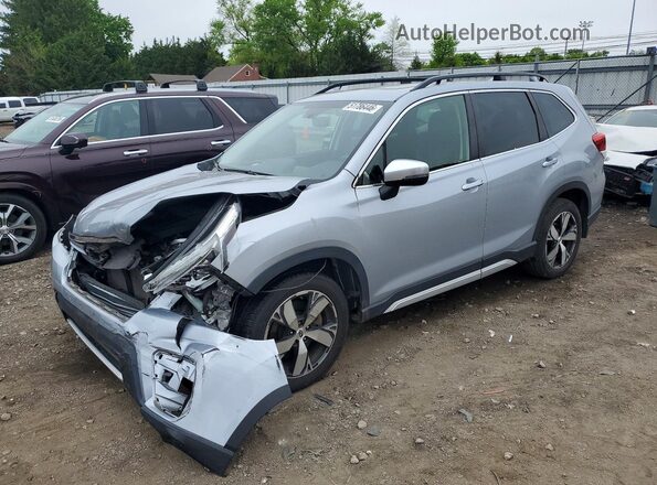 JF2SKAXC4LH529886 2020 SUBARU FORESTER Серебряный Передняя левая четверть