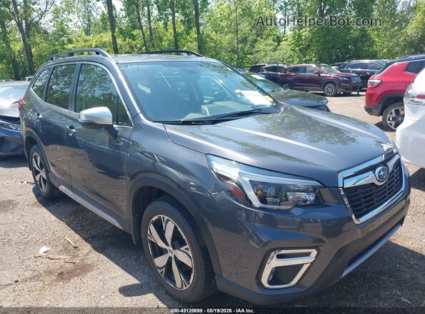 JF2SKAXC4MH477998 2021 SUBARU FORESTER Gray უკანა სალონის ხედი