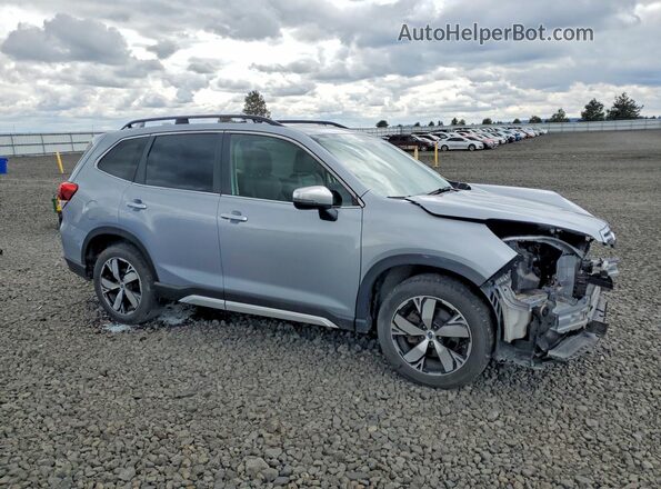 JF2SKAXC6LH417784 2020 SUBARU FORESTER Серебряный Передняя правая четверть