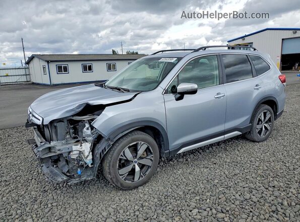 JF2SKAXC6LH417784 2020 SUBARU FORESTER Серебряный Передняя левая четверть