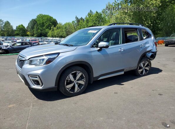 JF2SKAXC6LH590317 2020 SUBARU FORESTER Серебряный Передняя левая четверть
