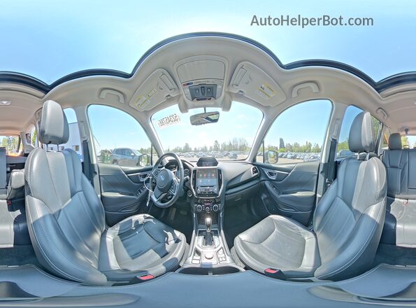 JF2SKAXC6LH590317 2020 SUBARU FORESTER Серебряный Панорамный вид салона 360°