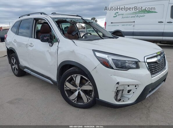JF2SKAXC7MH544836 2021 SUBARU FORESTER2. White Front right