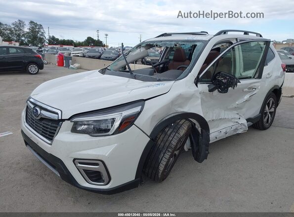 JF2SKAXC7MH544836 2021 SUBARU FORESTER2. White Front left