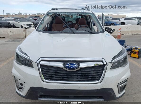 JF2SKAXC7MH544836 2021 SUBARU FORESTER2. White Dashboard view