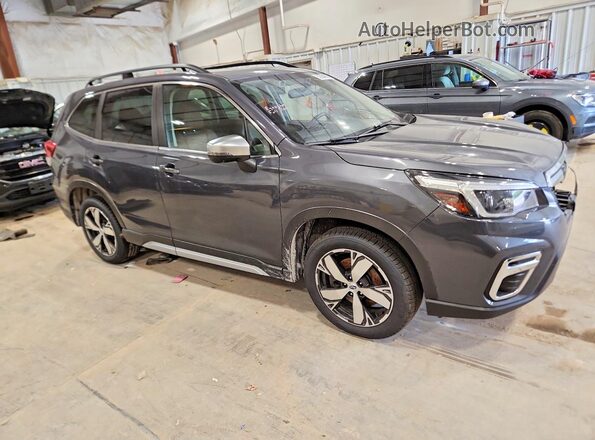 JF2SKAXC8MH579644 2021 SUBARU FORESTER Серый Передняя правая четверть