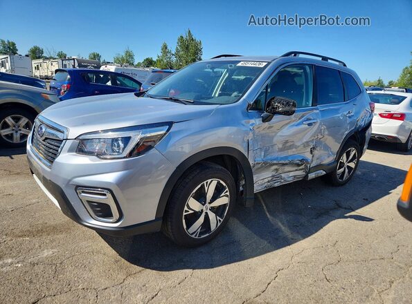 JF2SKAXC9LH610561 2020 SUBARU FORESTER Серебряный Передняя левая четверть