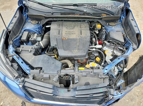 JF2SKAXCXLH465420 2020 SUBARU FORESTER Синий Вид подкапотного пространства