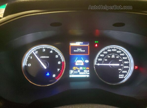 JF2SKEPC9NH458890 2022 SUBARU FORESTER Gray Widok zestawu wskaźników
