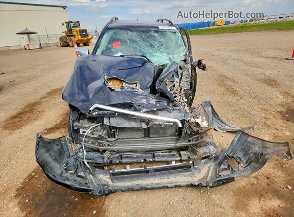 JF2SKEXC0LH450660 2020 SUBARU FORESTER Black Widok z przodu