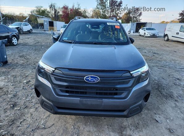JF2SLDAC0SH414174 2025 SUBARU FORESTER Gray Vista frontal