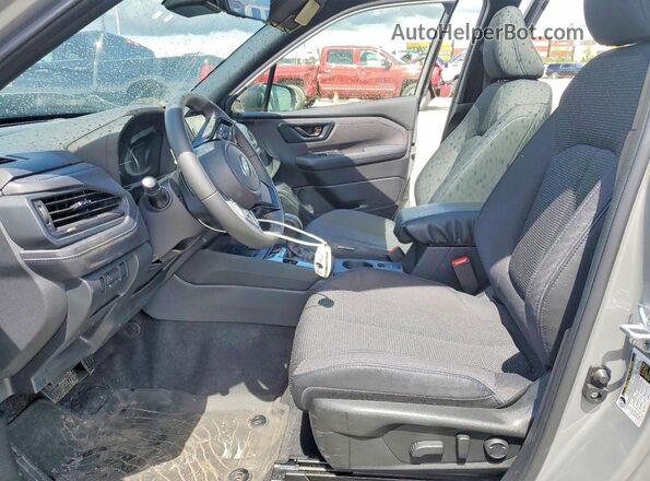 JF2SLDBC2SH433727 2025 SUBARU FORESTER Серый Вид салона спереди