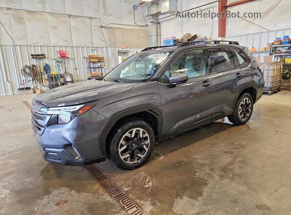 JF2SLDDC0SH454685 2025 SUBARU FORESTER Серый Передняя левая четверть