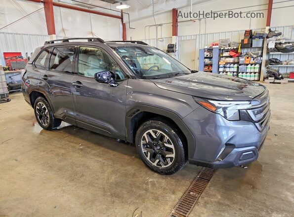 JF2SLDDC0SH454685 2025 SUBARU FORESTER Серый Передняя правая четверть