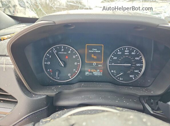 JF2SLDDC0SH461295 2025 SUBARU FORESTER Black Widok zestawu wskaźników