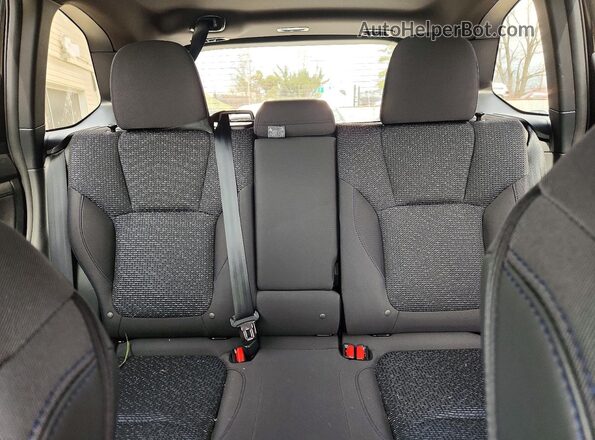 JF2SLDDC0SH461295 2025 SUBARU FORESTER Black Widok tylnych siedzeń