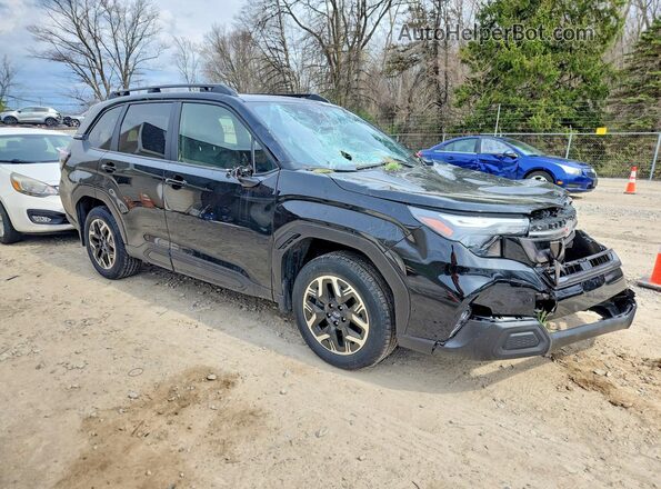 JF2SLDDC0SH461295 2025 SUBARU FORESTER Black Przód prawy