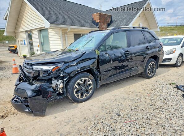 JF2SLDDC0SH461295 2025 SUBARU FORESTER Black Przód lewy