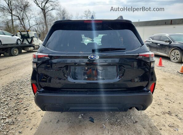 JF2SLDDC0SH461295 2025 SUBARU FORESTER Black Widok z tyłu