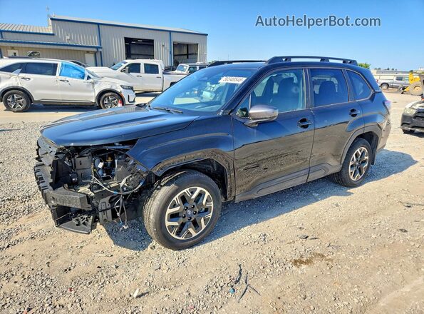 JF2SLDDC1SH598861 2025 SUBARU FORESTER Черный Передняя левая четверть