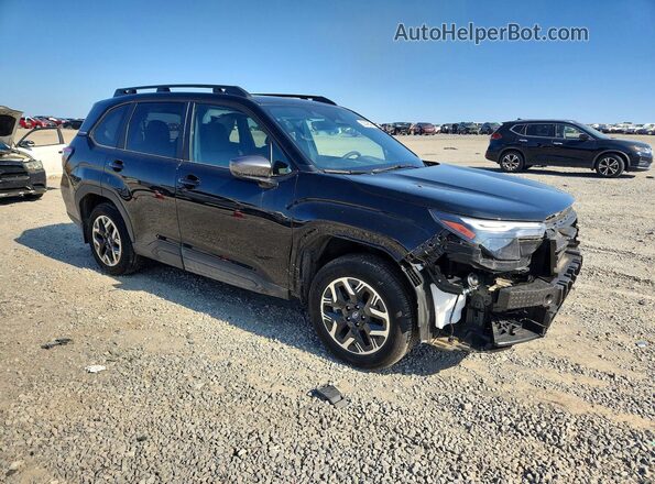 JF2SLDDC1SH598861 2025 SUBARU FORESTER Черный Передняя правая четверть