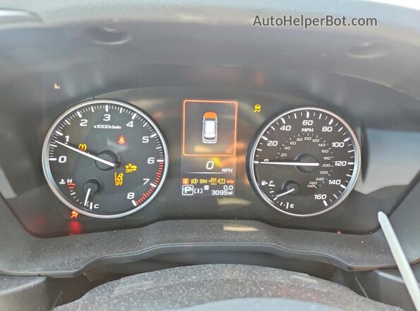 JF2SLDDC1SH598861 2025 SUBARU FORESTER Черный Вид щитка приборов