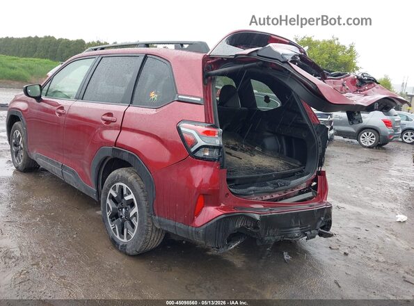 JF2SLDDC3SH443874 2025 SUBARU FORESTER Red Trasero izquierdo