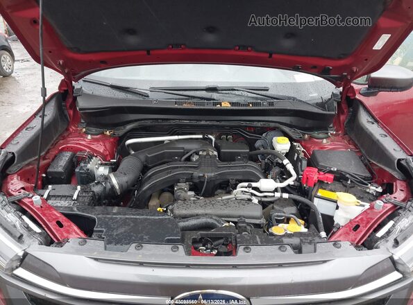 JF2SLDDC3SH443874 2025 SUBARU FORESTER Red Vista trasera