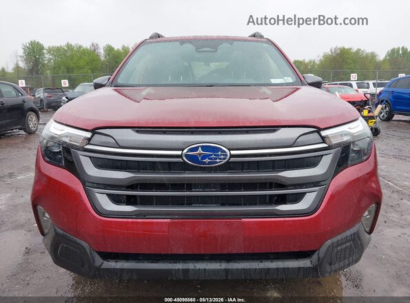 JF2SLDDC3SH443874 2025 SUBARU FORESTER Red Vista interior trasera