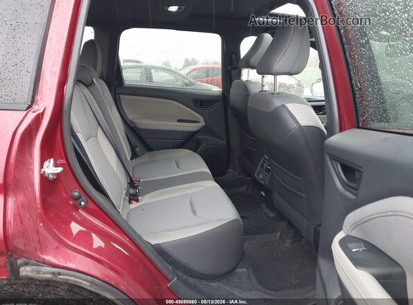JF2SLDDC3SH443874 2025 SUBARU FORESTER Red Vista de la etiqueta del VIN