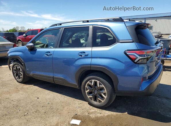 JF2SLDDC5SH545662 2025 SUBARU FORESTER Синий Задняя левая четверть