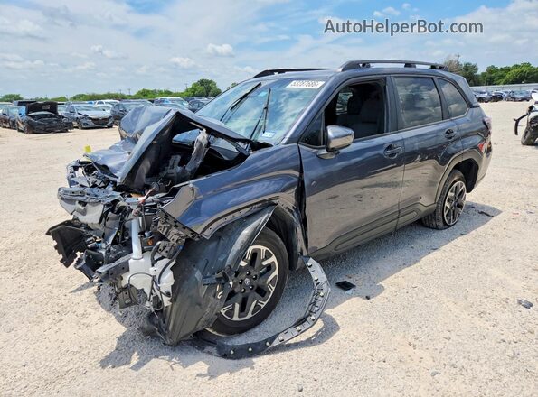 JF2SLDDC6SH437549 2025 SUBARU FORESTER Серый Передняя левая четверть