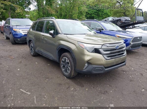 JF2SLDDC7SH578453 2025 SUBARU FORESTER Бежевый Передняя правая четверть