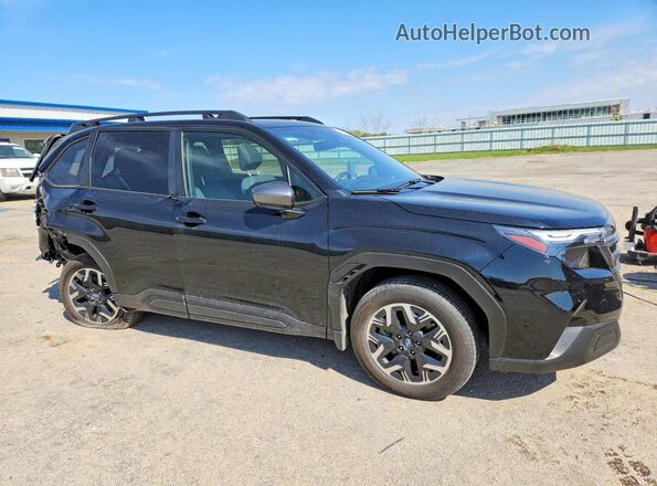 JF2SLDDC8SH461495 2025 SUBARU FORESTER Black Przód prawy