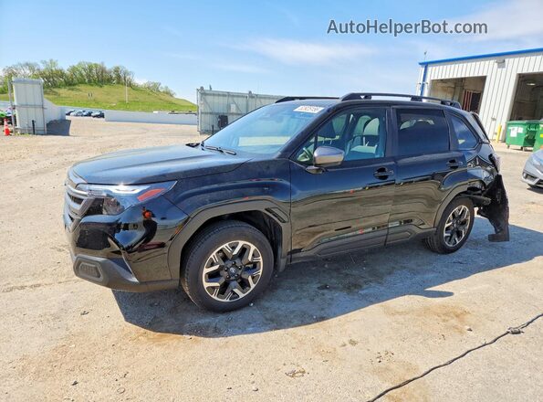 JF2SLDDC8SH461495 2025 SUBARU FORESTER Black Przód lewy