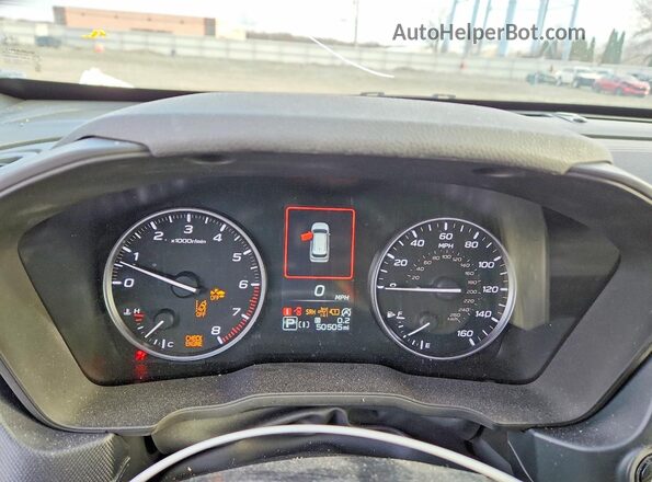 JF2SLDDC9SH416176 2025 SUBARU FORESTER Gray Widok zestawu wskaźników