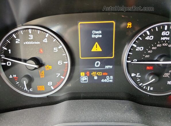 JF2SLDDC9SH542604 2025 SUBARU FORESTER Серебряный Вид щитка приборов
