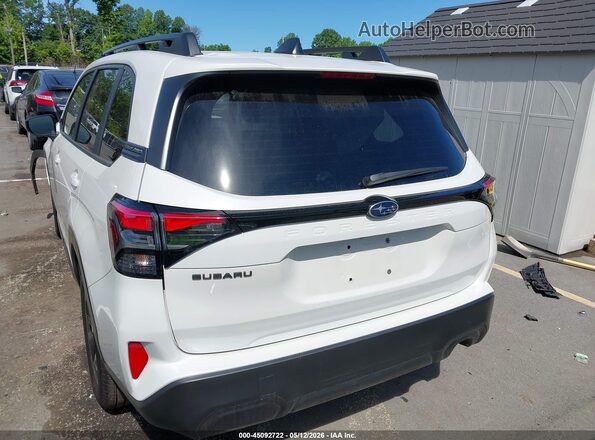 JF2SLDDC9SH604230 2025 SUBARU FORESTER White 