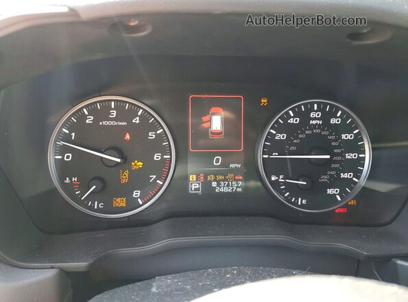 JF2SLDFC0SH518494 2025 SUBARU FORESTER Gray Vista del cuadro de instrumentos