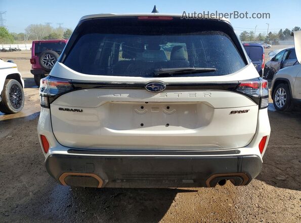 JF2SLDFC1SH537801 2025 SUBARU FORESTER White Widok z tyłu