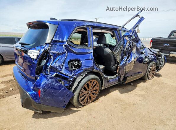 JF2SLDHC6SH443037 2025 SUBARU FORESTER Синий Задняя правая четверть