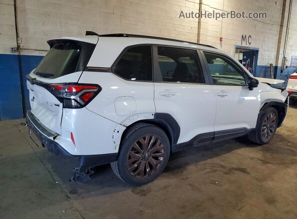 JF2SLDHC7SH497902 2025 SUBARU FORESTER White Tył prawy